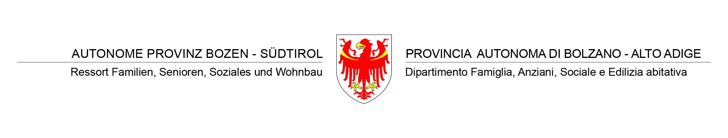 Logo provincia Bolzano ripartizione 24