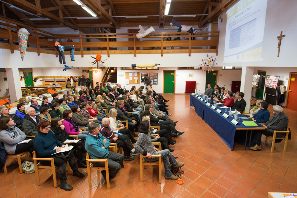 Tschögglberg-Team - Pressekonferenz